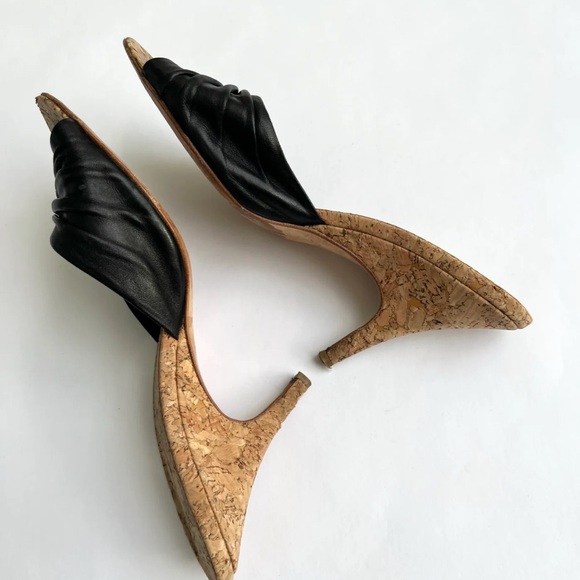 Chanel Cork Heeled Mule sandals - Picture 5 of 7